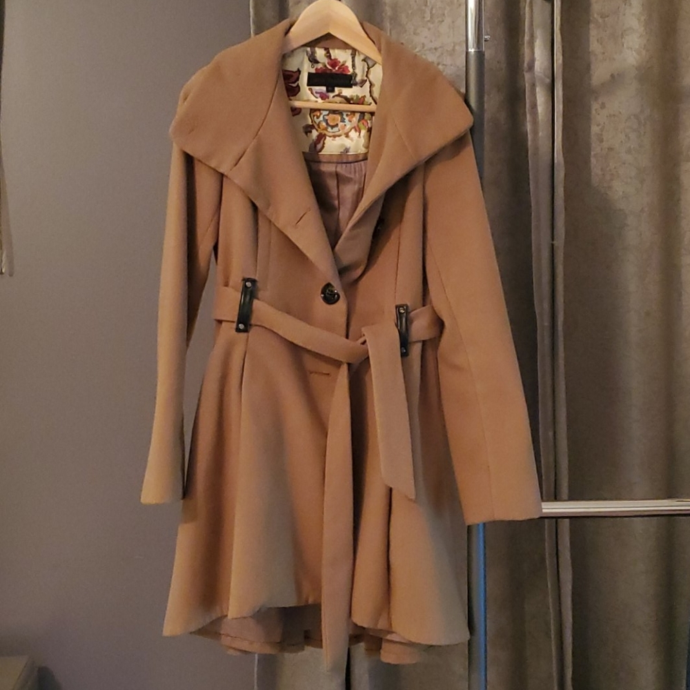FINAL! Steve Madden Camel High Low Coat